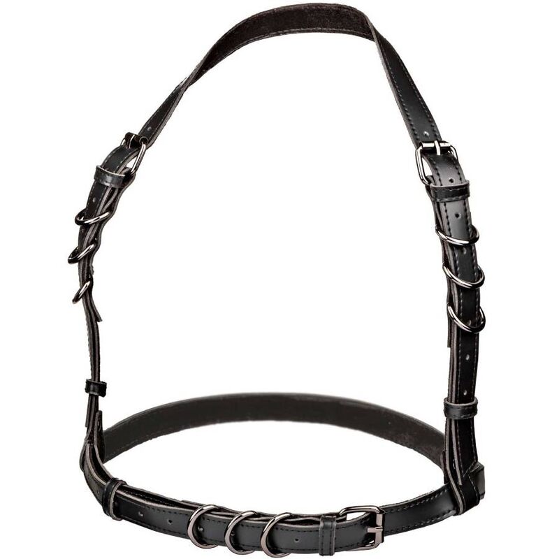 CALEXOTICS - EUPHORIA HALTER BUCKLE HARNESS BLACK - My naughty haven #