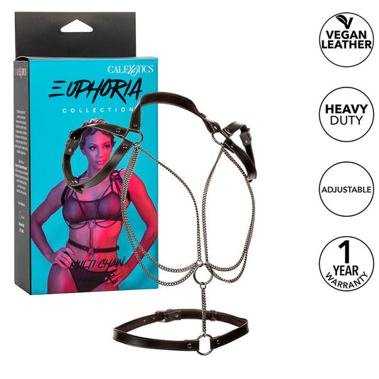 CALEXOTICS - EUPHORIA MULTICHAIN HALTER HARNESS PREMIUM - My naughty haven #