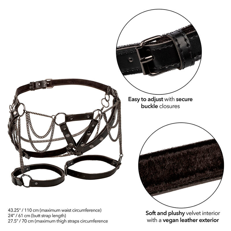 CALEXOTICS - EUPHORIA MULTICHAIN THIGH HARNESS PREMIUM - My naughty haven #