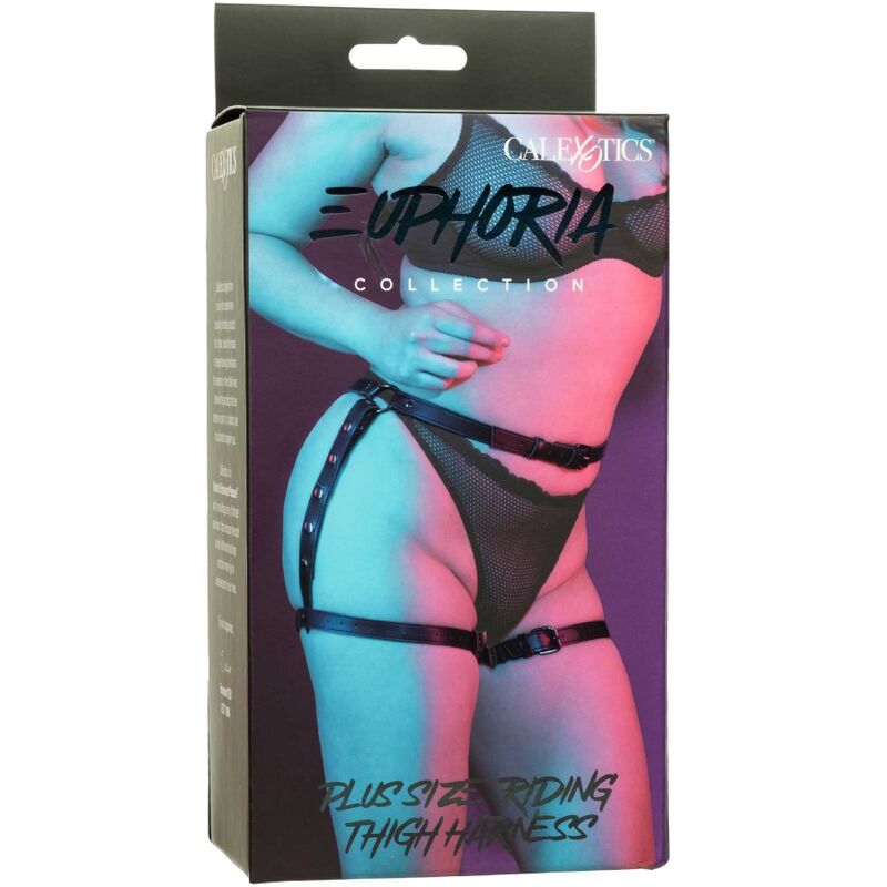 CALEXOTICS - БЕДРЕНА КАИШКА ЗА ЕЗДА EUPHORIA PLUS SIZE