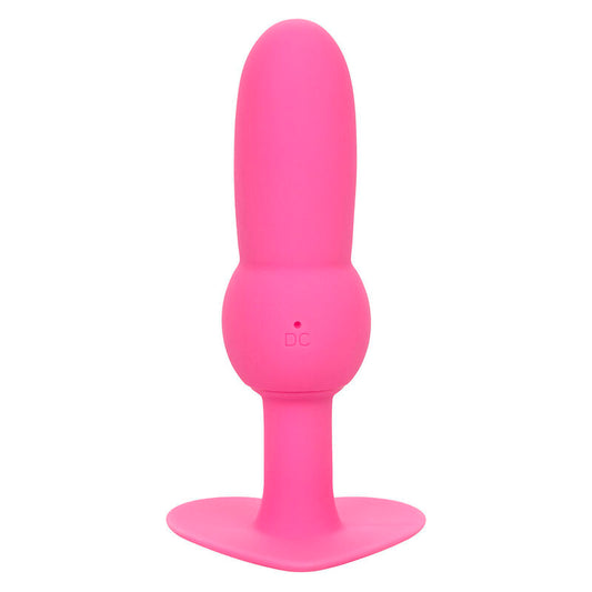CALEXOTICS - FIRST TIME ANAL PLUG BEADED PROBE 10 VIBRATIONS PINK - My naughty haven #