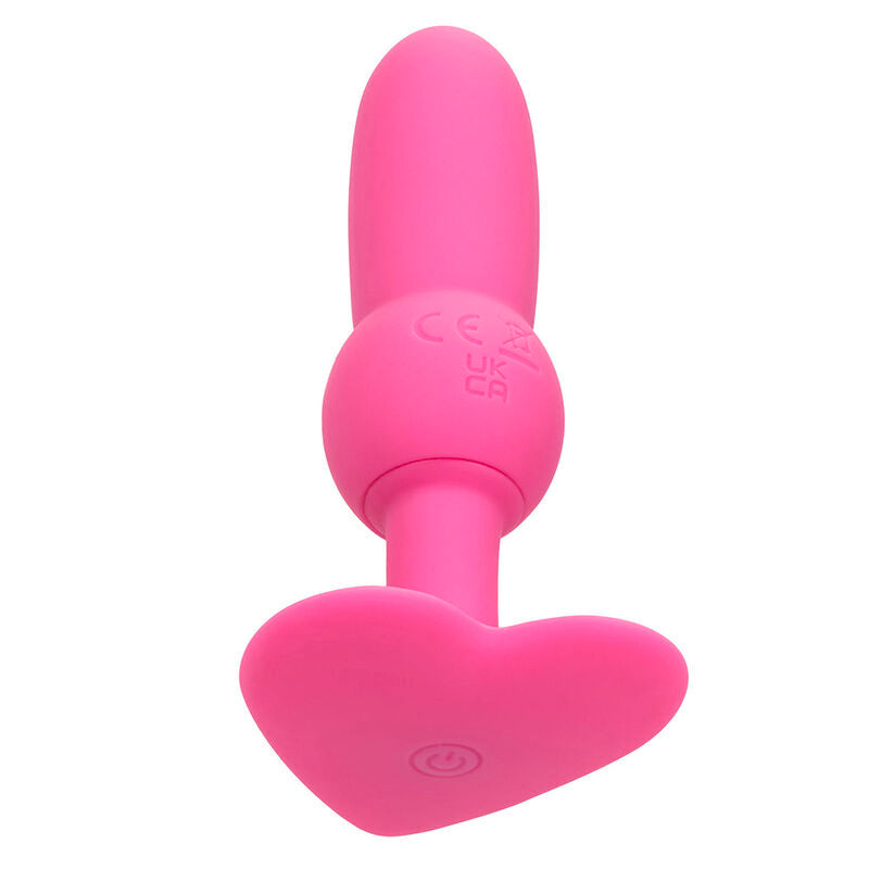CALEXOTICS - FIRST TIME ANAL PLUG BEADED PROBE 10 VIBRATIONS PINK - My naughty haven #