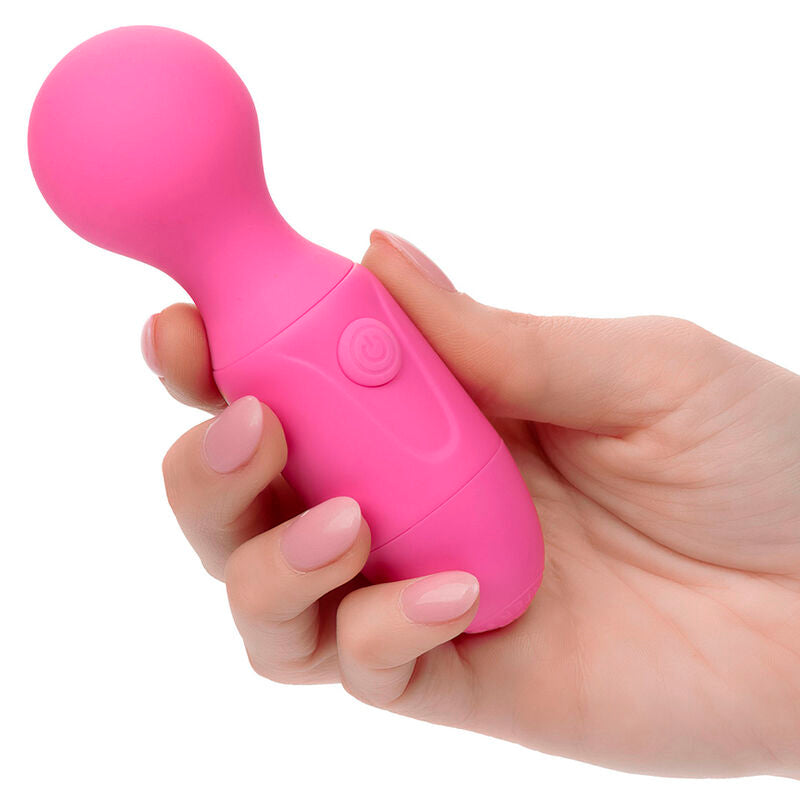 CALEXOTICS - FIRST TIME RECHARGEABLE MASSAGER 10 VIBRATIONS PINK - My naughty haven #