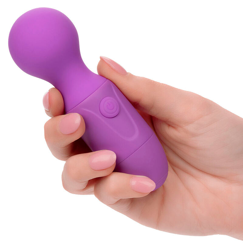 CALEXOTICS - FIRST TIME RECHARGEABLE MASSAGER 10 VIBRATIONS PURPLE - My naughty haven #