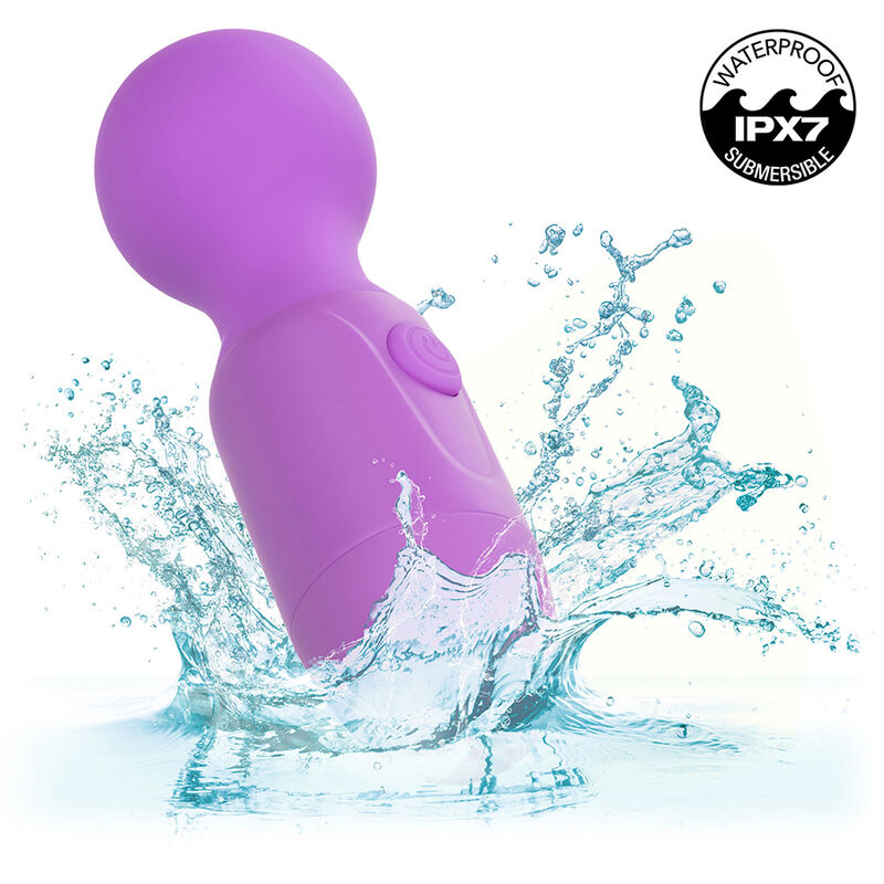 CALEXOTICS - FIRST TIME RECHARGEABLE MASSAGER 10 VIBRATIONS PURPLE - My naughty haven #