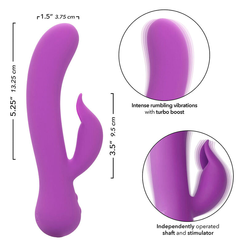 CALEXOTICS - FIRST TIME VIBRATOR PLEASER RECHARGEABLE PURPLE - My naughty haven #