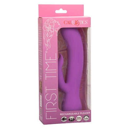 CALEXOTICS - FIRST TIME VIBRATOR PLEASER RECHARGEABLE PURPLE - My naughty haven #