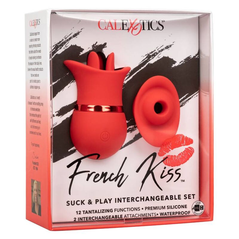CALEXOTICS - FRENCH KISS SUCK & PLAY SET - My naughty haven #