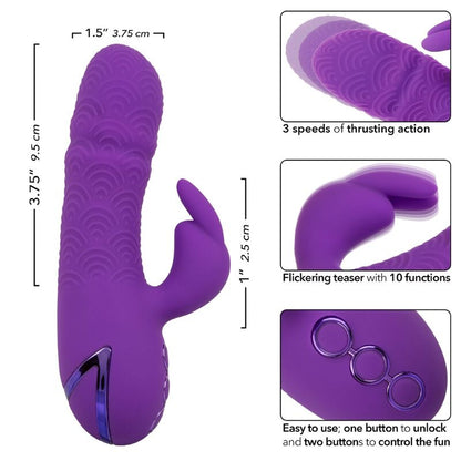 CALEXOTICS - MANHATTAN BEACH MARVEL VIBRATOR RABBIT PURPLE BY CALIFORNIA DREAMING - My naughty haven #