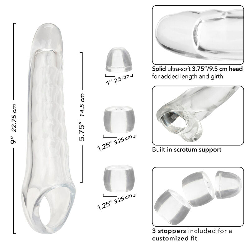 CALEXOTICS - MAXX PENIS EXTENDER ADJUSTABLE CLEAR - My naughty haven #