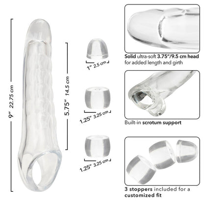 CALEXOTICS - MAXX PENIS EXTENDER ADJUSTABLE CLEAR - My naughty haven #