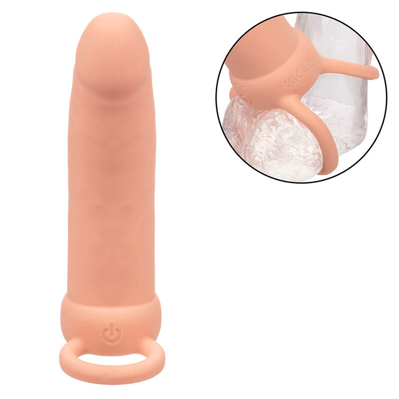 CALEXOTICS - MAXX THICK DUAL PENETRATOR 10 VIBRATIONS FLESH - My naughty haven #