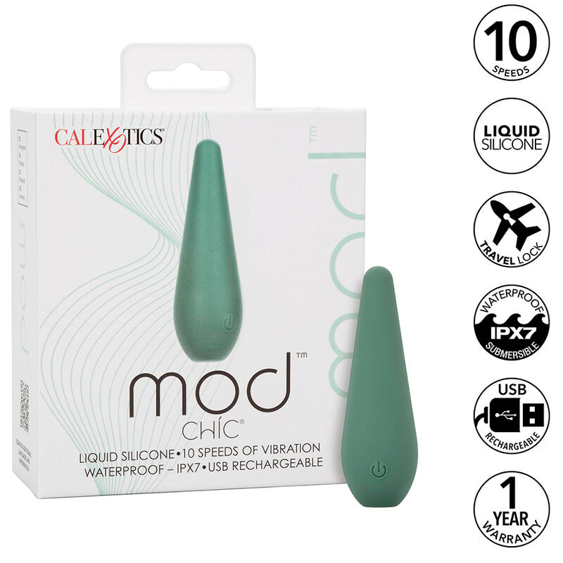 CALEXOTICS - MOD CHIC STIMULATOR GREEN - My naughty haven #