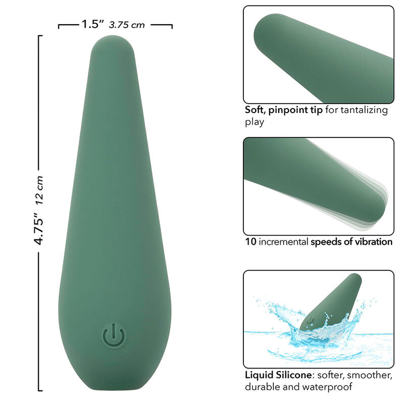 CALEXOTICS - MOD CHIC STIMULATOR GREEN - My naughty haven #