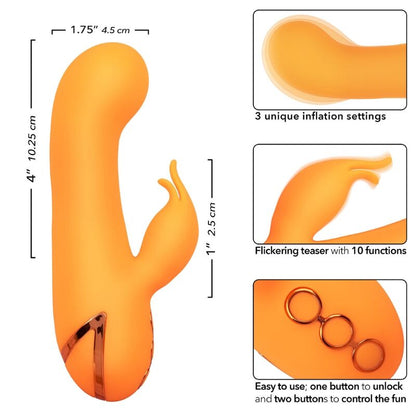 CALEXOTICS - MONTECITO MUSE VIBRATOR RABBIT ORANGE BY CALIFORNIA DREAMING - My naughty haven #