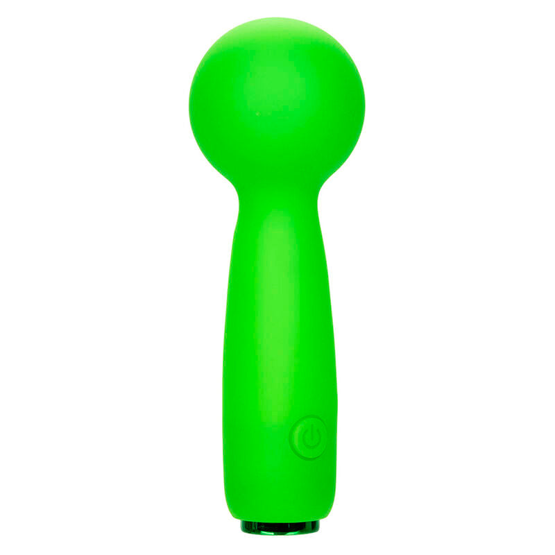 CALEXOTICS - NEON VIBES THE BUBBLY VIBE MINI MASSAGER 10 VIBRATIONS GREEN - My naughty haven #