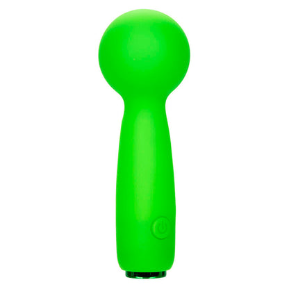 CALEXOTICS - NEON VIBES THE BUBBLY VIBE MINI MASSAGER 10 VIBRATIONS GREEN - My naughty haven #