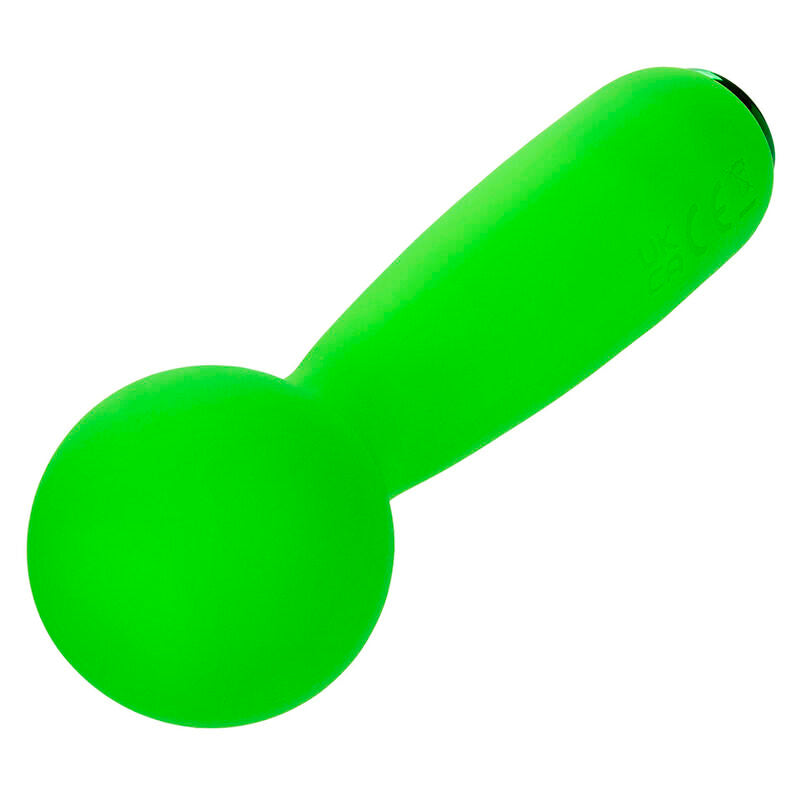 CALEXOTICS - NEON VIBES THE BUBBLY VIBE MINI MASSAGER 10 VIBRATIONS GREEN - My naughty haven #