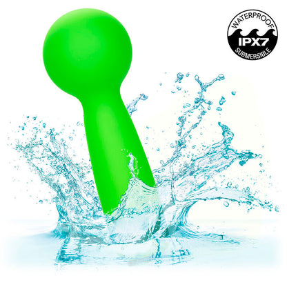 CALEXOTICS - NEON VIBES THE BUBBLY VIBE MINI MASSAGER 10 VIBRATIONS GREEN - My naughty haven #