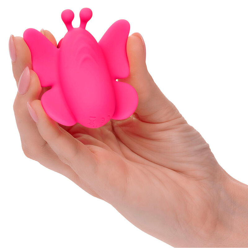 CALEXOTICS - NEON VIBES THE FLUTTER VIBE STIMULATOR 10 VIBRATIONS PINK - My naughty haven #