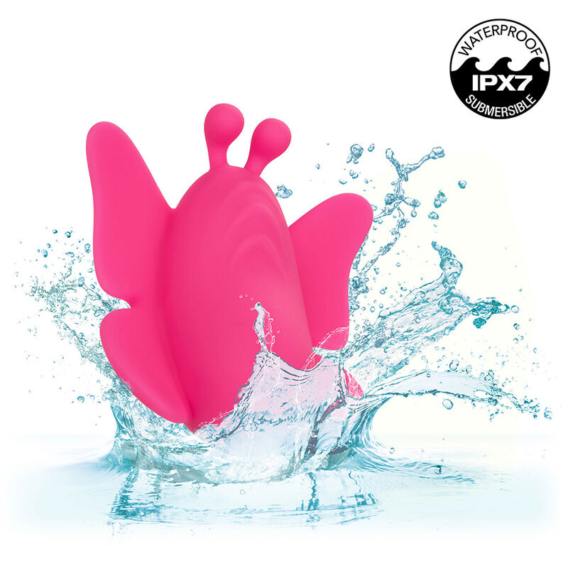 CALEXOTICS - NEON VIBES THE FLUTTER VIBE STIMULATOR 10 VIBRATIONS PINK - My naughty haven #