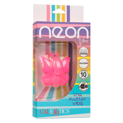 CALEXOTICS - NEON VIBES THE FLUTTER VIBE STIMULATOR 10 VIBRATIONS PINK - My naughty haven #
