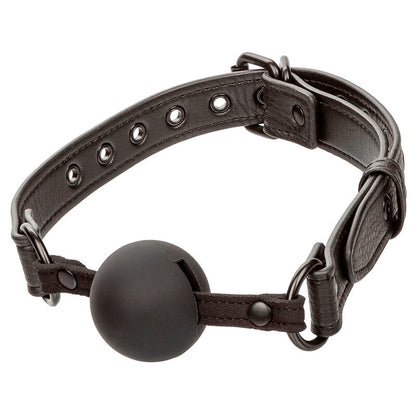 CALEXOTICS - NOCTURNAL BALL GAG SILICONE BLACK - My naughty haven #