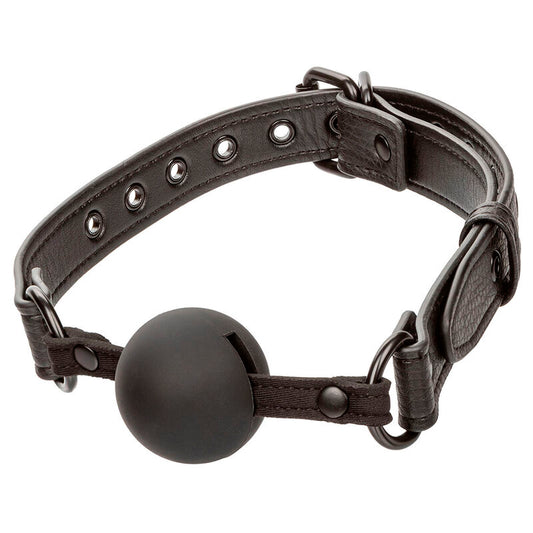 CALEXOTICS - NOCTURNAL BALL GAG SILICONE BLACK - My naughty haven #