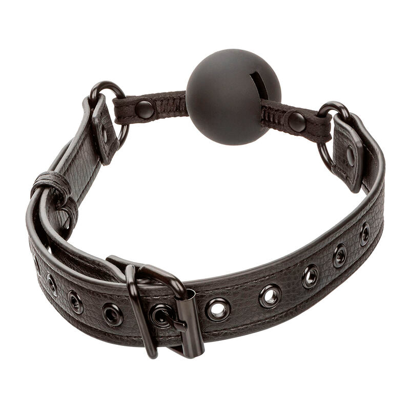 CALEXOTICS - NOCTURNAL BALL GAG SILICONE BLACK - My naughty haven #