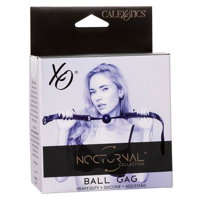 CALEXOTICS - NOCTURNAL BALL GAG SILICONE BLACK - My naughty haven #