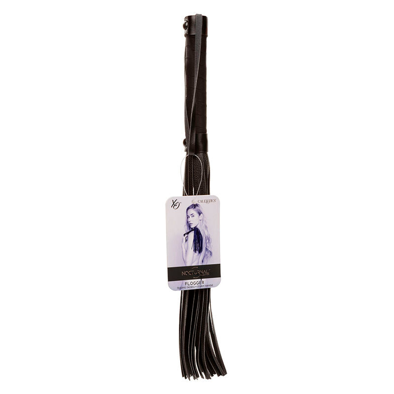 CALEXOTICS - NOCTURNAL FLOGGER LEATHER BLACK - My naughty haven #