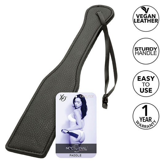 CALEXOTICS - NOCTURNAL PADDLE LEATHER BLACK - My naughty haven #