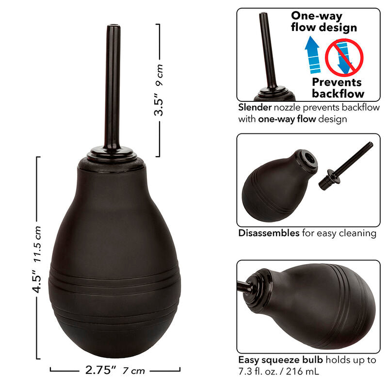 CALEXOTICS - ЕДНОПОСОЧЕН АНАЛЕН ДУШ ЧЕРЕН