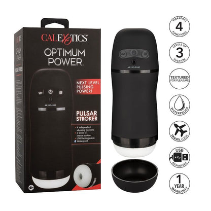 CALEXOTICS - OPTIMUM POWER VIBRATING SUCTION MASTURBATOR - My naughty haven #
