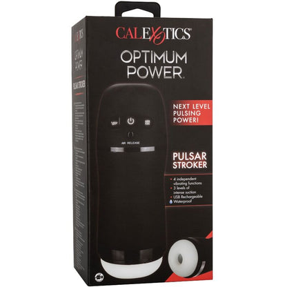 CALEXOTICS - OPTIMUM POWER VIBRATING SUCTION MASTURBATOR - My naughty haven #
