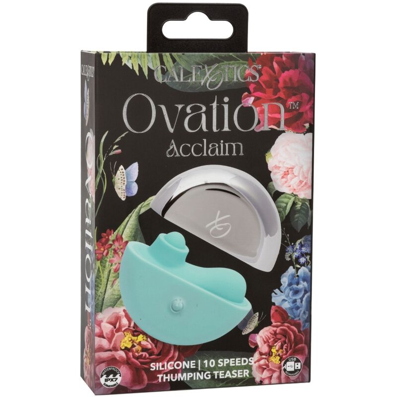 CALEXOTICS - OVATION ACCLAIM STIMULATOR AQUA GREEN - My naughty haven #