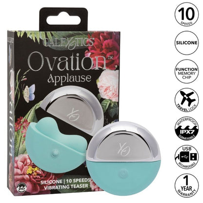 CALEXOTICS - OVATION APPLAUSE STIMULATOR AQUA GREEN - My naughty haven #