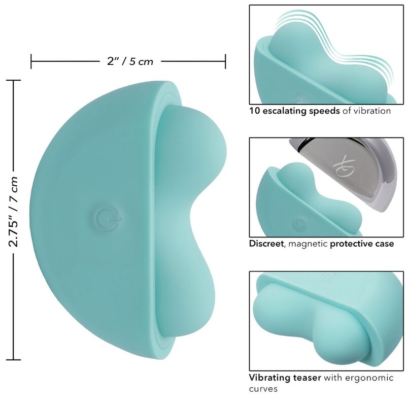 CALEXOTICS - OVATION APPLAUSE STIMULATOR AQUA GREEN - My naughty haven #