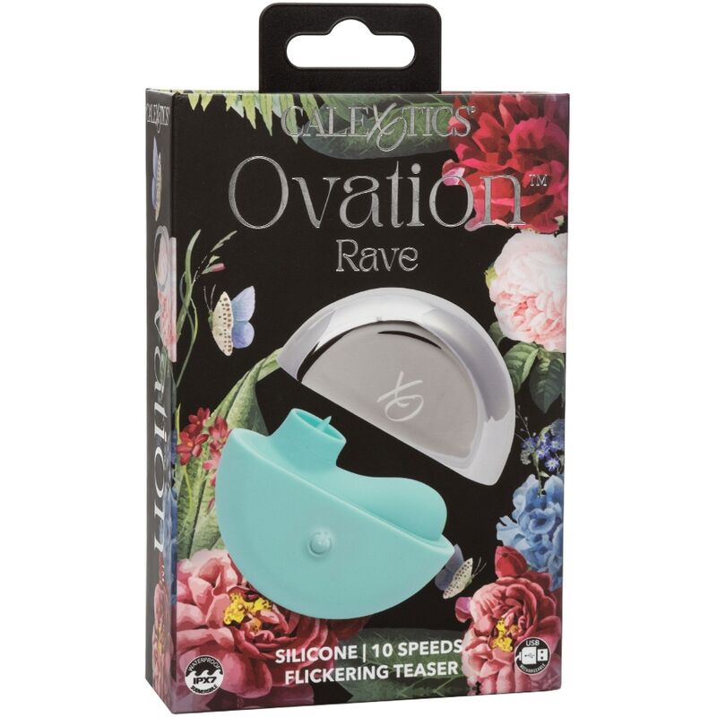 CALEXOTICS - OVATION RAVE STIMULATOR AQUA GREEN - My naughty haven #