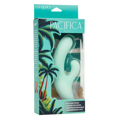 CALEXOTICS - PACIFICA FIJI VIBRATOR & ESTIMULATOR G SPOT 10 VIBRATIONS AQUA - My naughty haven #
