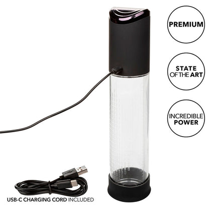 CALEXOTICS - PEAK 4-SPEED SUCTION PUMP BLACK - My naughty haven #