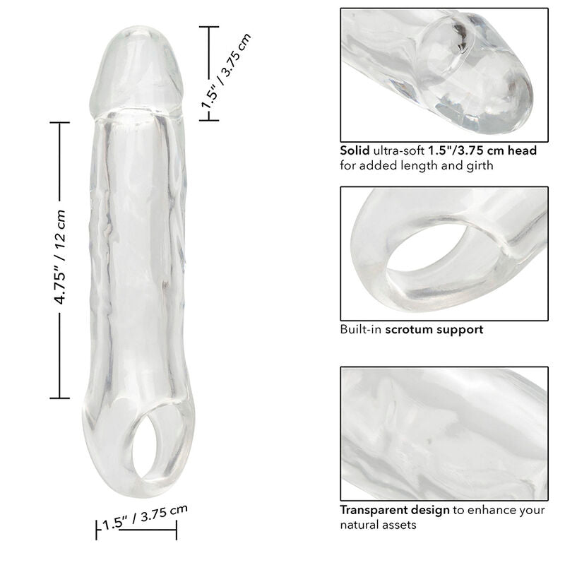 CALEXOTICS - PERFORMANCE MAXX CLEAR EXTENSION 6,5 TRANSPARENT - My naughty haven #