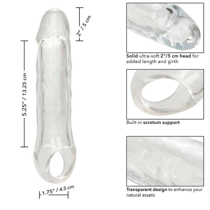 CALEXOTICS - PERFORMANCE MAXX CLEAR EXTENSION 7,5 TRANSPARENT - My naughty haven #