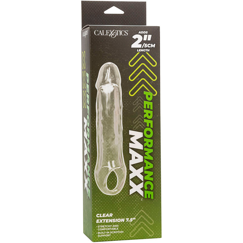 CALEXOTICS - PERFORMANCE MAXX CLEAR EXTENSION 7,5 TRANSPARENT - My naughty haven #