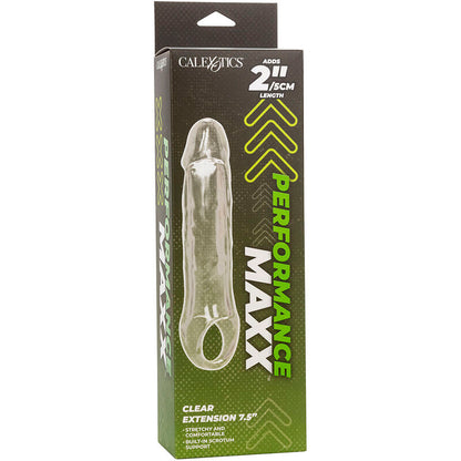 CALEXOTICS - PERFORMANCE MAXX CLEAR EXTENSION 7,5 TRANSPARENT - My naughty haven #