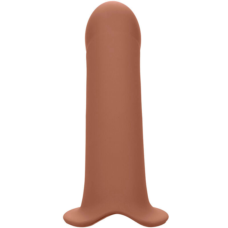 CALEXOTICS - PERFORMANCE MAXX EXTENSION WITH HARNESS BROWN SKIN - My naughty haven #