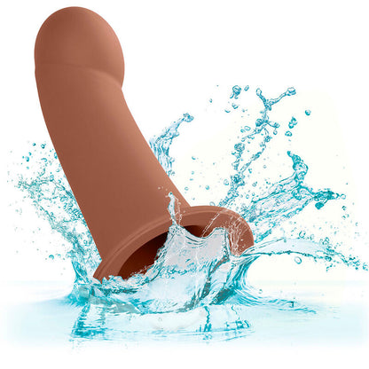 CALEXOTICS - PERFORMANCE MAXX EXTENSION WITH HARNESS BROWN SKIN - My naughty haven #