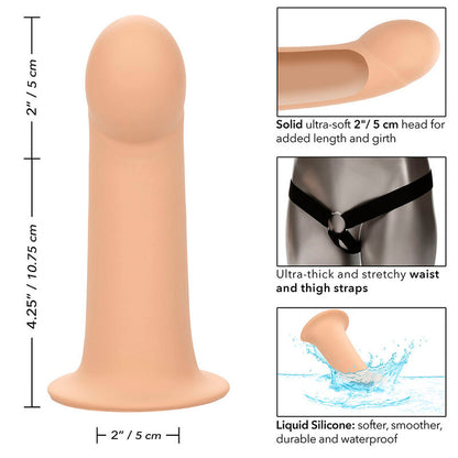 CALEXOTICS - PERFORMANCE MAXX EXTENSION WITH HARNESS LIGHT SKIN - My naughty haven #