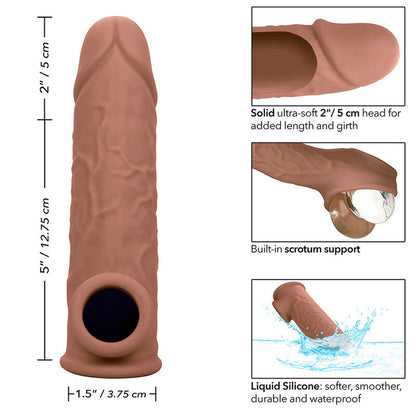 CALEXOTICS - PERFORMANCE MAXX LIFE-LIKE EXTENSION 7 BROWN SKIN - My naughty haven #