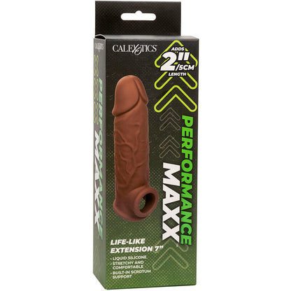 CALEXOTICS - PERFORMANCE MAXX LIFE-LIKE EXTENSION 7 BROWN SKIN - My naughty haven #